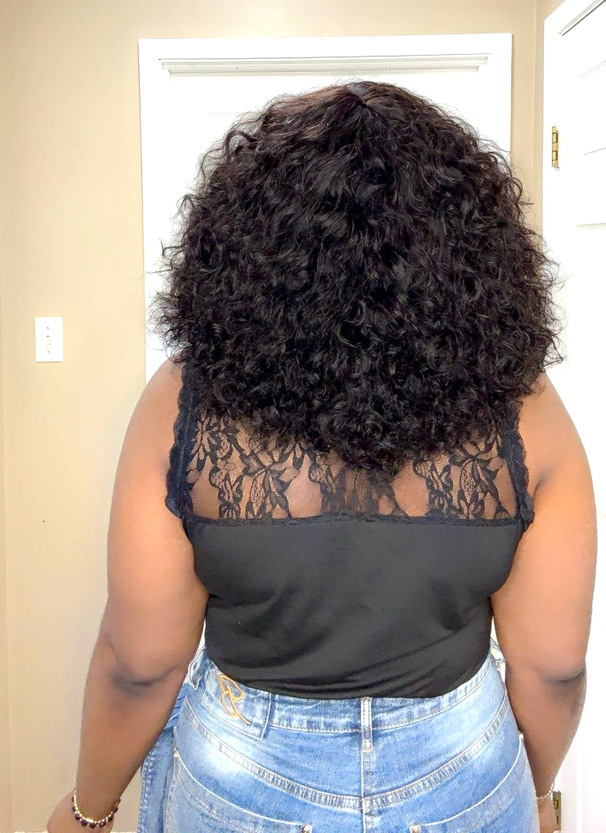 Curly Fringe Wig – 100% Human Hair | Super Full & Natural Afro Look