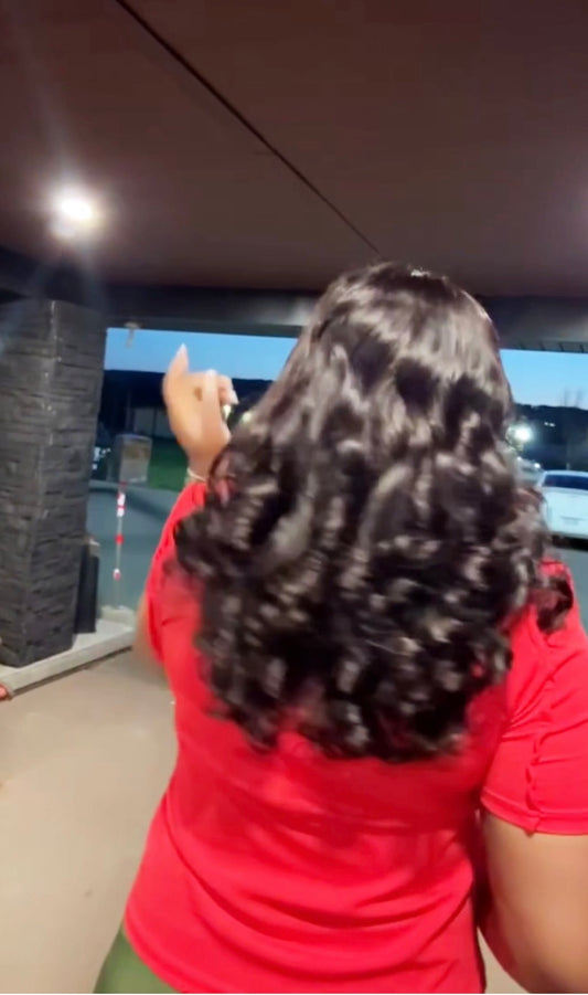 wear and go glueless bouncy curly wig