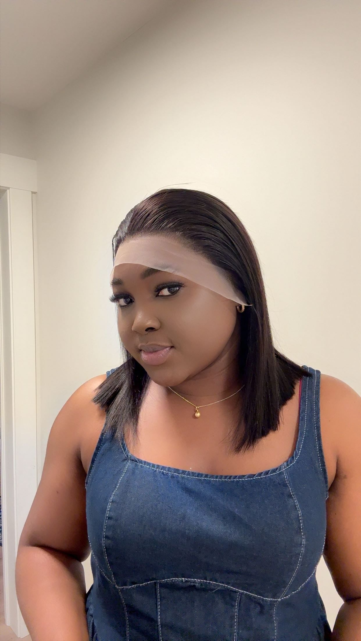 14” Frontal Wig – 13x4 Lace Frontal (200g)