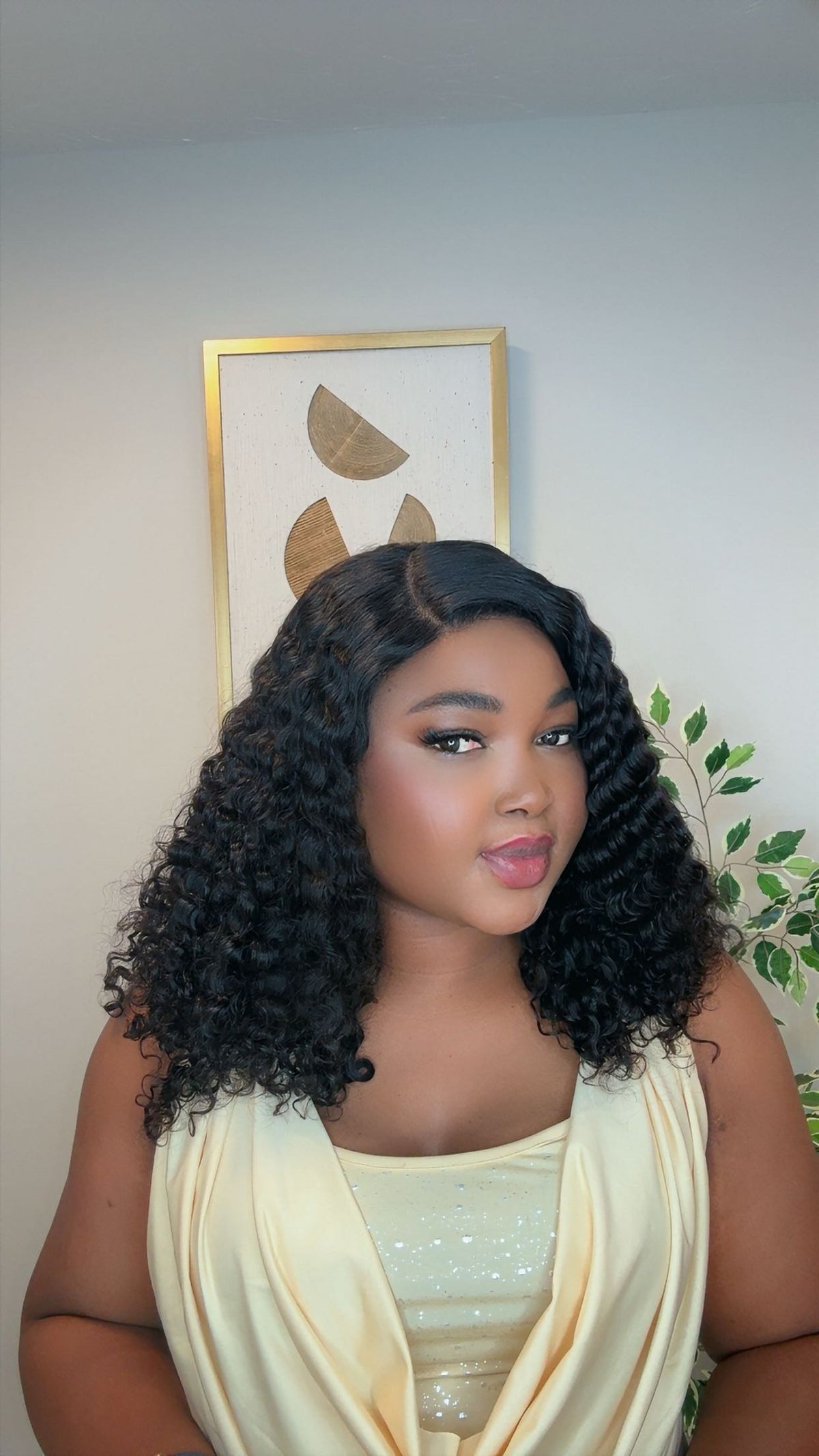 Deal No 24- 18” Soweto curls 5*5 closure glueless wig