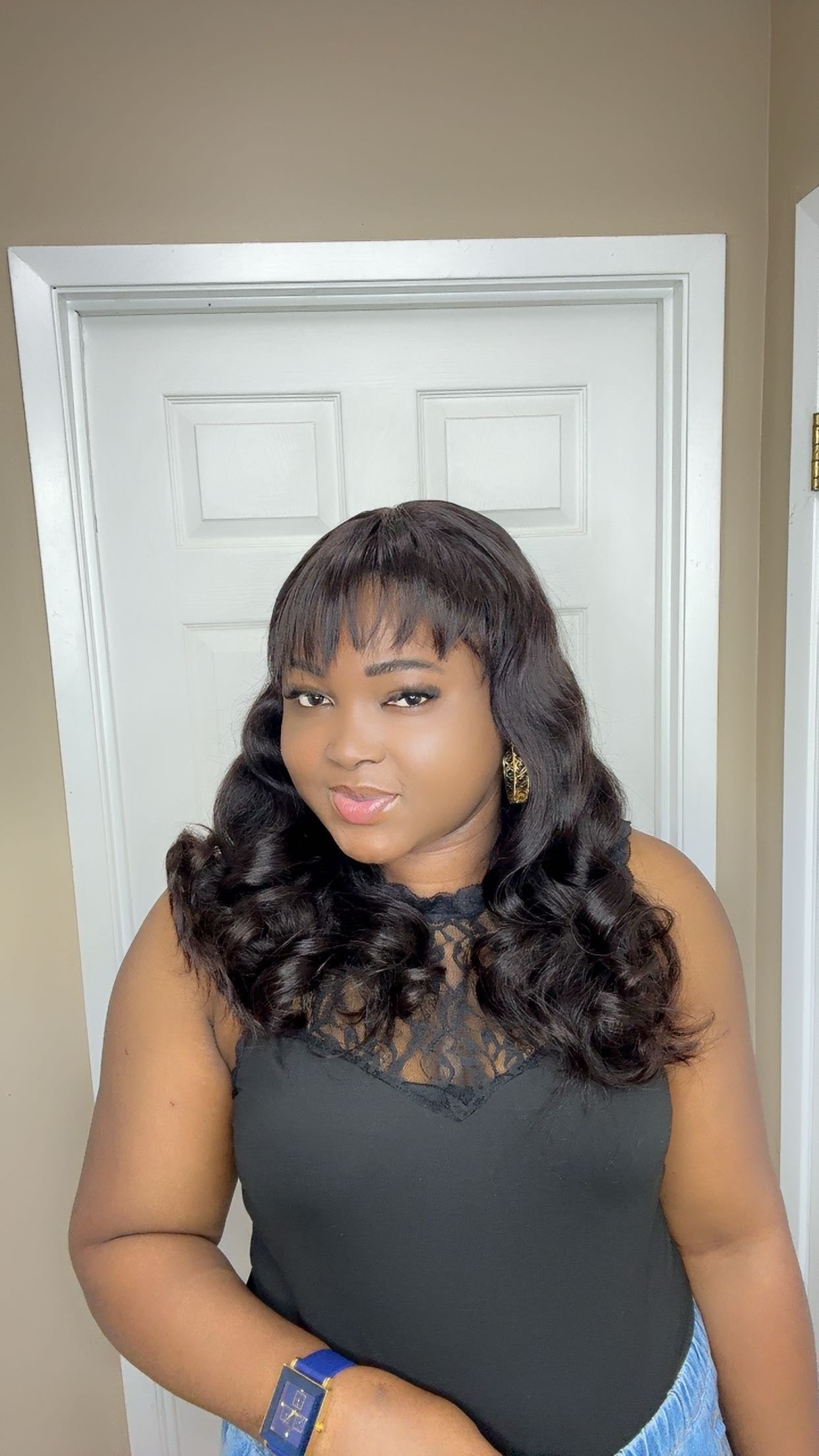 Wear & go fringe 18” loose wave
