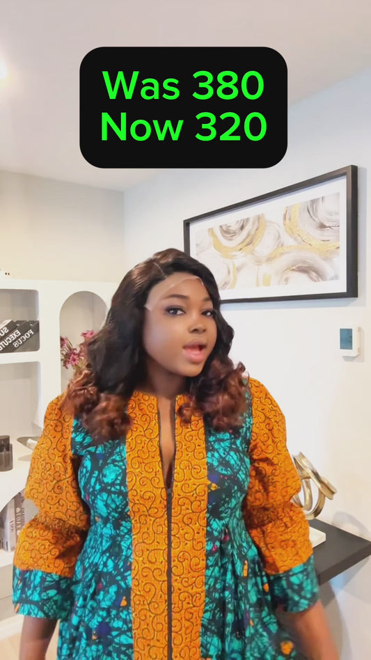 Bouncy Curl – 18” Human Hair Wig with 5x5 Closure (Natural Color with Brown Tips)