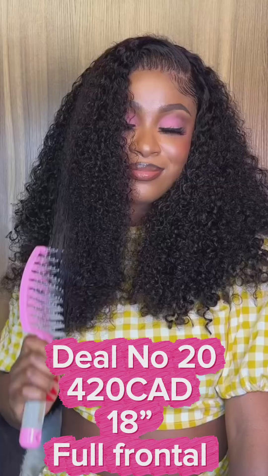 Deal No 20 - 18” full frontal Soweto curls